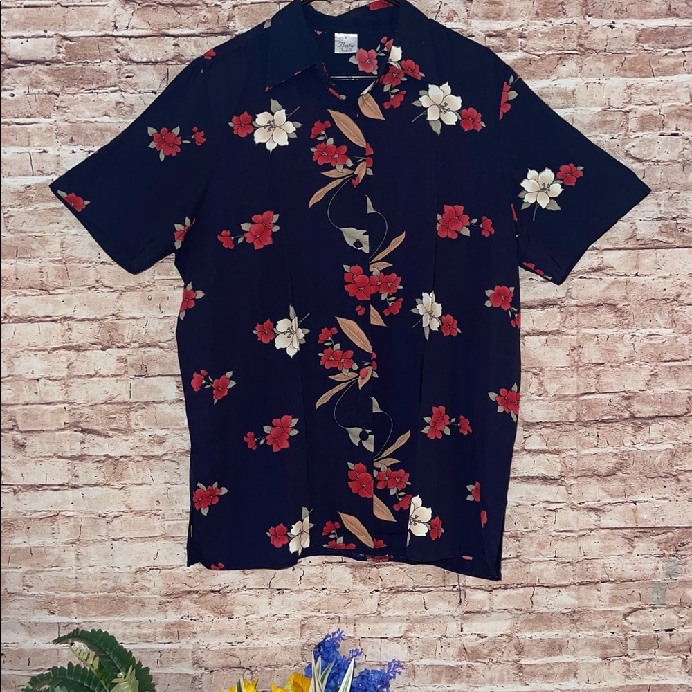 African print vintage top.
